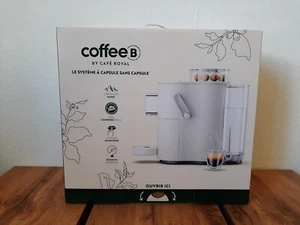 Coffee B Kaffeemaschine Weiß Cafe Royal Globe Kapselmaschine CoffeeB NEUWERTIG - Bild 1 von 5