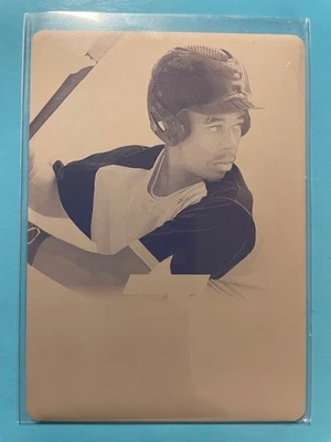 Jordan Walker – 2020 Leaf Flash Baseball #PA-JW1 Cyan printing plate 1/1 - Image 1 of 2
