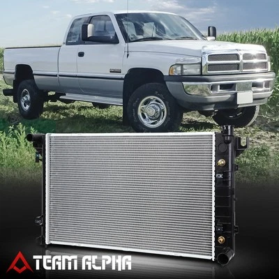 Fits 1994-2002 Dodge Ram/Ramcharger Aluminum Factory Replacement Radiator 2291 - Image 1 of 4