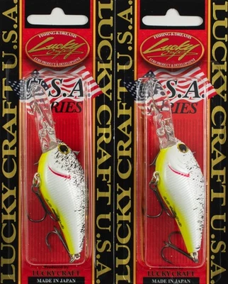 (LOTE DE 2) LUCKY CRAFT LC 1.5D-9 1/2OZ LC-1-5D9-115 SPLATTER BACK E2101 - Imagem 1 de 3