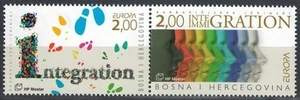 BOSNIA CROATA 2006 Europa 2v MNH** - Bild 1 von 1