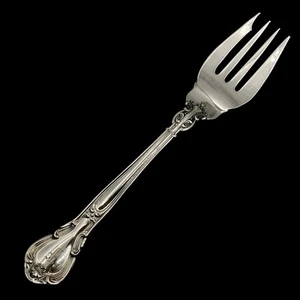 Gorham Chantilly Sterling Silver 6-3/8" Salad Fork - Mono F - Picture 1 of 8