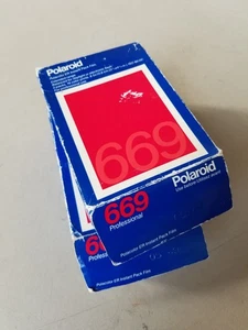 One Vintage Polaroid 669 double-pack. 16 color prints. Sealed. Expired - Picture 1 of 3