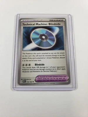 Pokemon Technical Machine: Blindside 176/182 Sv04: Paradox Rift Regular - Image 1 of 4
