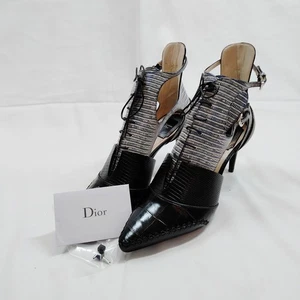 Christian Dior Boots Women Black Leather (calf) 3282147 - Imagen 1 de 11
