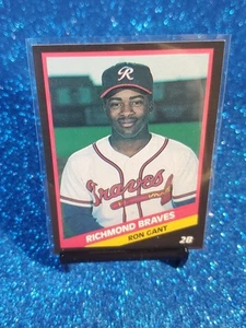 1988 CMC Béisbol #12 Ron Gant Richmond Braves Atlanta Braves Novato RC XRC CC1 - Imagen 1 de 2