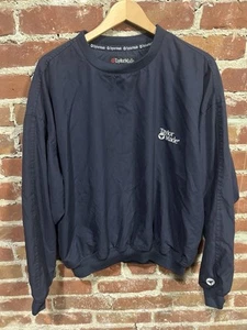 Vintage TaylorMade Mens M Blue V-Neck Pullover Windbreaker Jacket - Picture 1 of 7