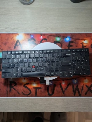 Lot of 2 Lenovo ThinkPad Keyboards – E560 E565 E550 – TrackPoint – Numeric Pad - Изображение 1 из 4