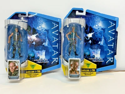 Lote de 2 Avatar Mattel Miles Quaritch, Lyle Wainfleet, Webcam I-Tag *ENVÍO GRATUITO* Foto 1 de 4