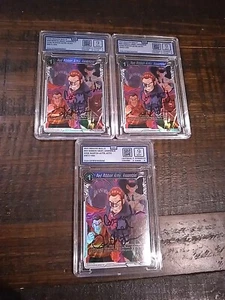 Commander Red Dragon Ball Superkarte signiert Josh Martin Folie - Bild 1 von 1