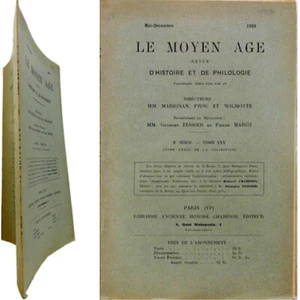 Notes tironiennes diplômes Charles le Chauve 1929 Maurice Jusselin Tiron sténo - Imagen 1 de 11