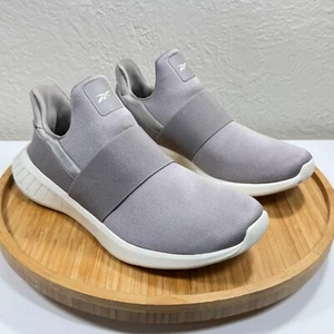 Reebok Lite 2.0 Slip On Sneaker Sportschuhe 8 silber grau Laufen Fitnessstudio Zug - Bild 1 von 10