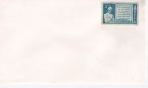 Abraham Lincoln 3ct US Stamp Commemorative on Envelope Unmarked - Picture 1 of 1