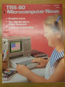 TRS-80 Mikrocomputer Nachrichten Juni 1983 Vintage Computer Magazin Radio Shack - Bild 1 von 2