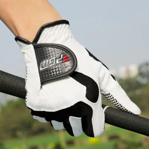 Durable Men's Golf Gloves Anti-Slip Breathable Mens Golf Gloves Left Right Hand - Picture 1 of 32