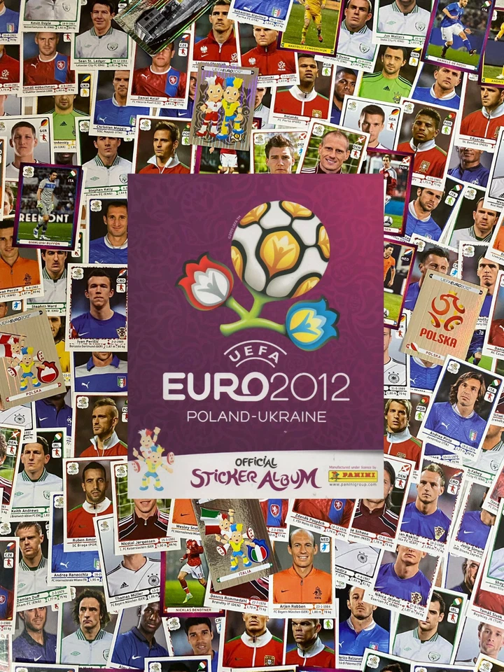 Figurine Panini UEFA Euro 2012 Poland-Ukraine a Scelta da 368 a 539