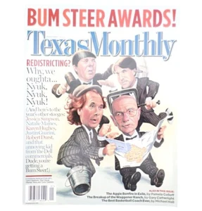 Texas Monthly Magazine Jan 2004 Bum Steer Awards - Foto 1 di 3