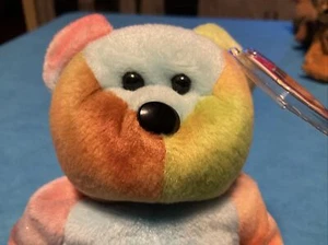 Ty Beanie Baby Peace Bear 1996 - Foto 1 di 9