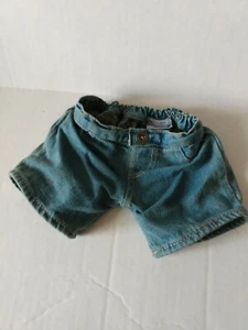Build-A-Bear Blue Jean Shorts - Picture 1 of 3