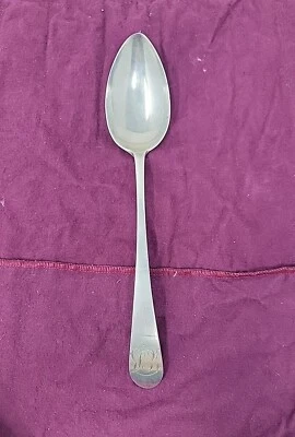 Moneda plata 9 1/2" cuchara para servir SAMUEL WILLIAMSON Philadelphia PA  Foto 1 de 4