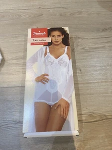 Triumph Taillana Luxe BS White Non Wired Shaping Body Size 38B new With Tags - Picture 1 of 9