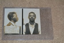 MUGSHOT AFRICAN AMERICAN MUG SHOT  PHILADELPHIA PEN PRISON BLACK AMERICAN