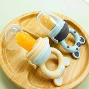 Fruchtsauger Schnuller Beißring Frucht Baby Obstsauger Kauen - Bild 1 von 6