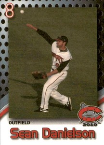 2010 Carolina Mudcats Team Issue #11 Sean Danielson Euless Texas Baseball Card