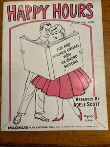 Happy Hours 1962 Magnus Publications arrangiert von Adele Scott Buch Nr.205 - Bild 1 von 6