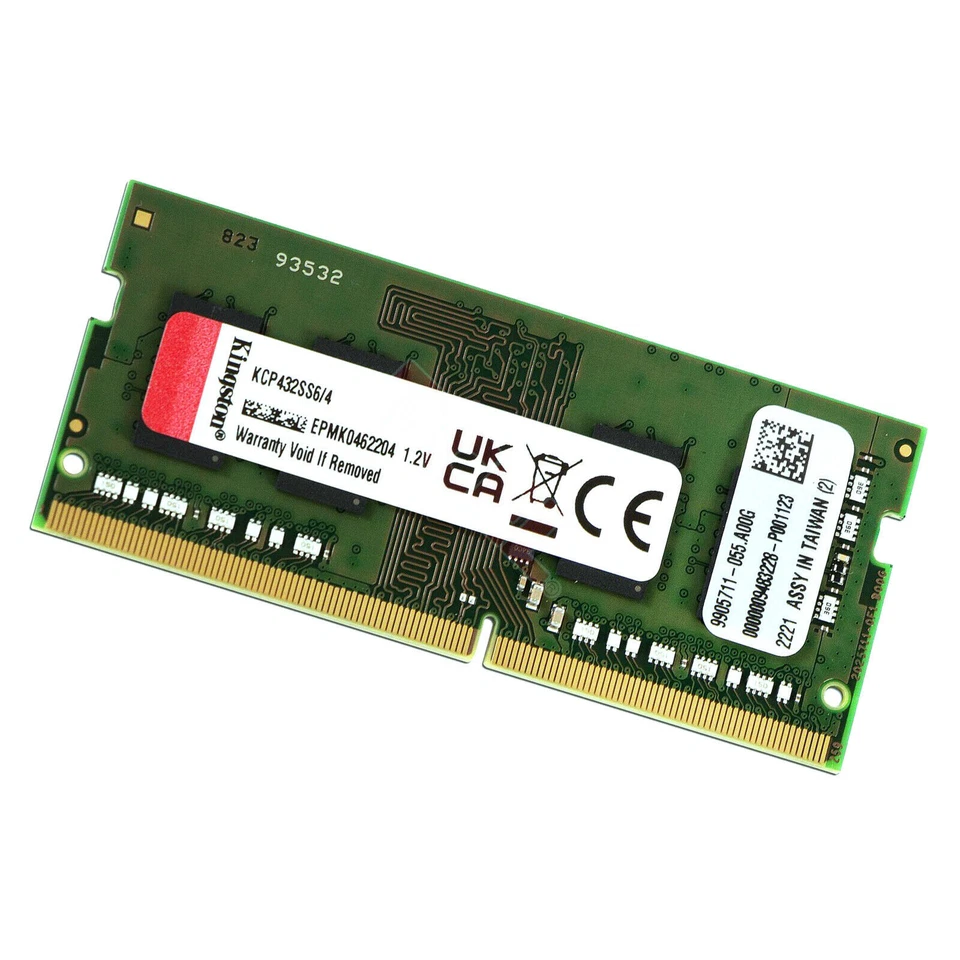 Kingston KCP432SS6/8 260-Pin 8GB DDR4 SDRAM Memory Module - Image 1 of 1