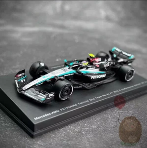 Spark 1/64 Benz AMG F1 W15 2024 44# Racing Resin Diecast Model Car Display Gifts - Picture 1 of 13