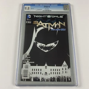 Batman 9 CGC 9,8 de Greg Capullo 1:200 variante de incentivo boceto 2012 - Imagen 1 de 2