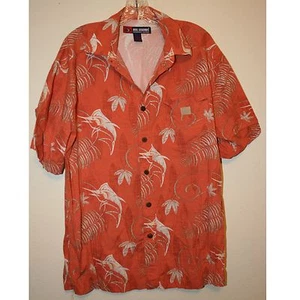 Reel Legends Performance Clothing Men's Swordfish Tropical Vented Shirt Size L - Picture 1 of 4