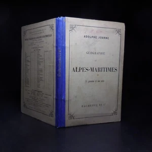 N23.515 Geografía Alpes-Maritimes 1879 Ilustrado Adolphe Joanne Hachette París - Imagen 1 de 17