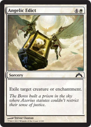 MTG - Angelic Edict - Gatecrash - NM, English Magic FLAT RATE SHIP - Image 1 of 1