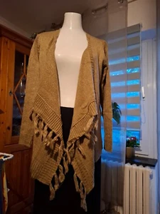  BC Strickjacke Cardigan gr 42 Damen Braun/Natur Farbe Neu ! - Bild 1 von 4