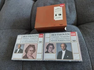 Beethoven Symphonies 1-9 Norrington 6 CD Box Set VGC - Picture 1 of 4