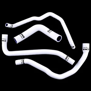 Silicone Radiator Hose Kit For 2002-2006 Triumph Speed Triple 955i Daytona White - Imagen 1 de 11