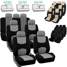 Auto Car Seat Covers 3 Row for Auto SUV VAN 7 seaters Front Rear Full Protector