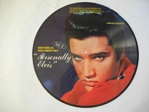 ELVIS PRESLEY Personally Elvis Vol. 2 PICTURE DISC LP 1984 Germany VG+/EX- - Picture 1 of 3