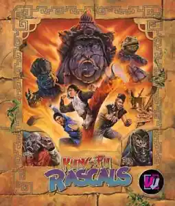 Kung Fu Rascals Blu-Ray Visual Vengeance Steve Wang 1992 Kaiju & Kung Fu - Picture 1 of 2