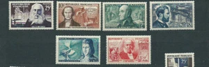 Francia - Correo 1955 Yvert 1012/7 usado Inventores - Imagen 1 de 1