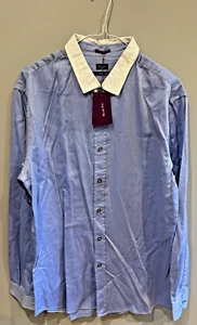 Paul Smith Blue Dress Shirt Slim Fit | Size 17/43 | London Collection 👔 - Picture 1 of 6