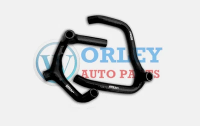 Black Hose Goldwing GL1500 1988-2000 For HONDA Silicone Radiator GL 1500 89 90 - Изображение 1 из 4