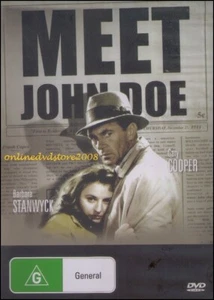 MEET JOHN DOE Barbara STANWYCK Gary COOPER Edward ARNOLD Walter BRENNAN DVD NEW - Bild 1 von 1