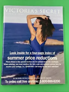 Victoria's Secret Summer 1995 Stephanie Seymour Sexy Cover + Order Form Vintage - Picture 1 of 15
