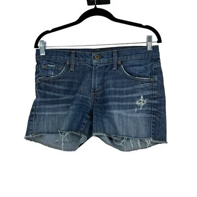 James джинсы размер 26 синий хлопок/лайкра короткие США винтажные джинсовые шорты - Изображение 1 из 4