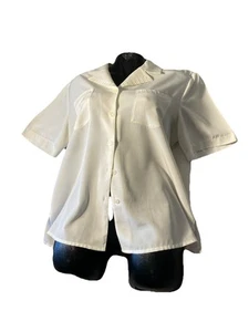 Ted Baker transparente Bluse Größe 14 Knopfleiste weiß - Bild 1 von 7