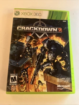 Crackdown 2 (Microsoft Xbox 360, 2010) Tested. Ships Fast! Clean Disc - Image 1 of 4