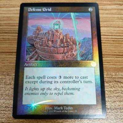 MTG Light Net of Defense English BRR Old Frame Foil Card - Image 1 of 3